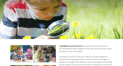 Desktop Screenshot of cambridgeintlschool.com
